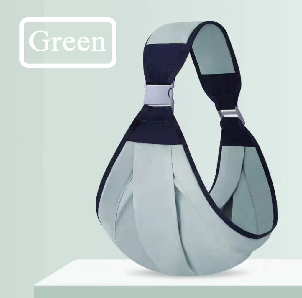 Lightweight Multi-functional Baby Carrier【Green/Pink】