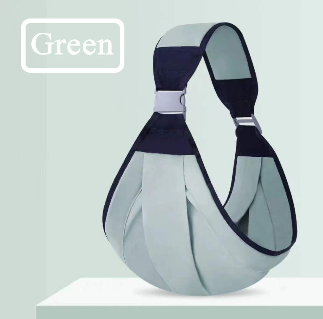 Lightweight Multi-functional Baby Carrier【Green/Pink】